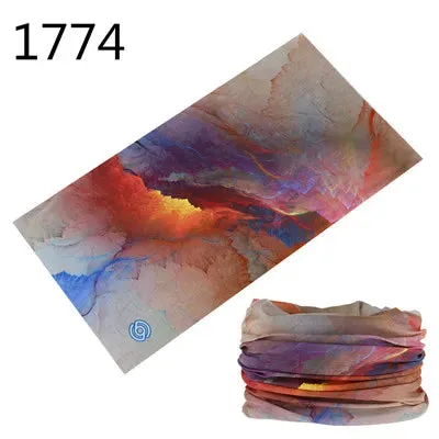 Seamless Scarf Magic Bandana Neck wrap Gaiter Paisley Headband Fishing Tube