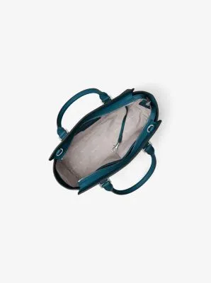 Selma Medium Saffiano Leather Satchel