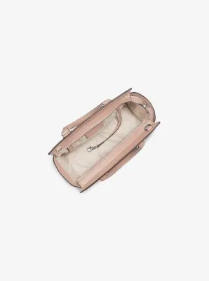 Selma Medium Saffiano Leather Satchel