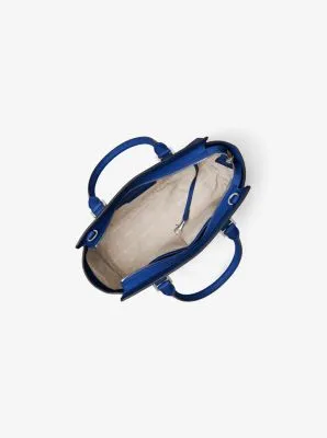 Selma Medium Saffiano Leather Satchel