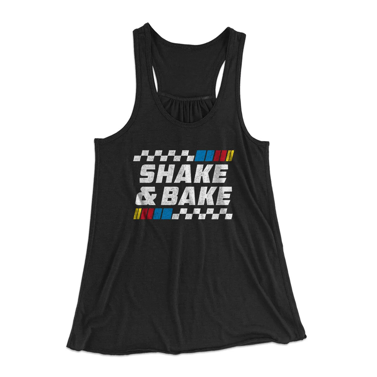 Shake And Bake Women's Flowey Racerback Tank Top