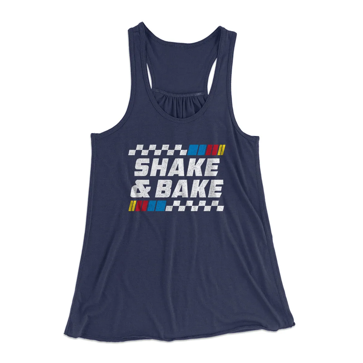 Shake And Bake Women's Flowey Racerback Tank Top