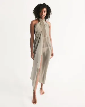 Sheer Beige Swimsuit Cover Up
