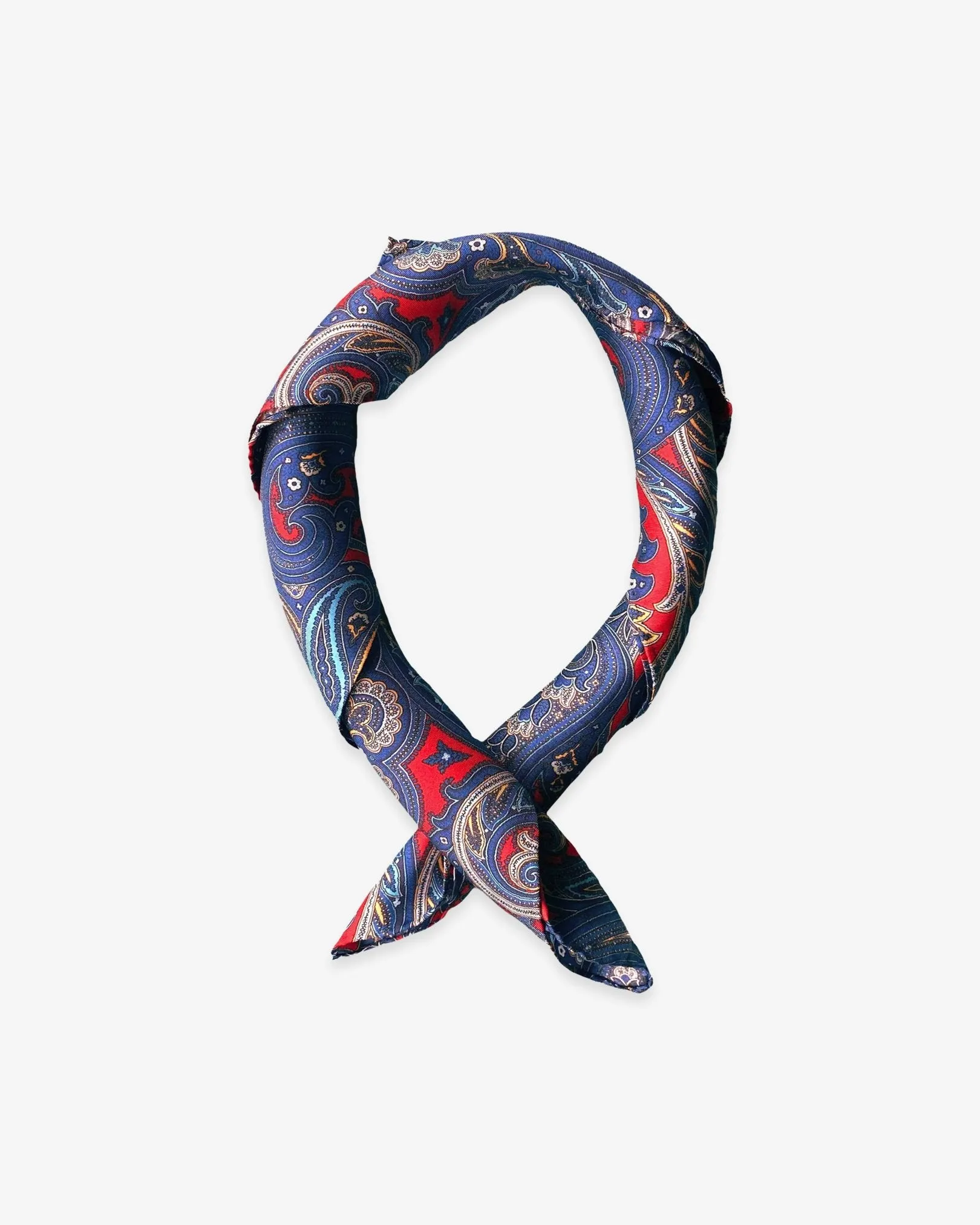 Silk Paisley Neckerchief - The Oxford