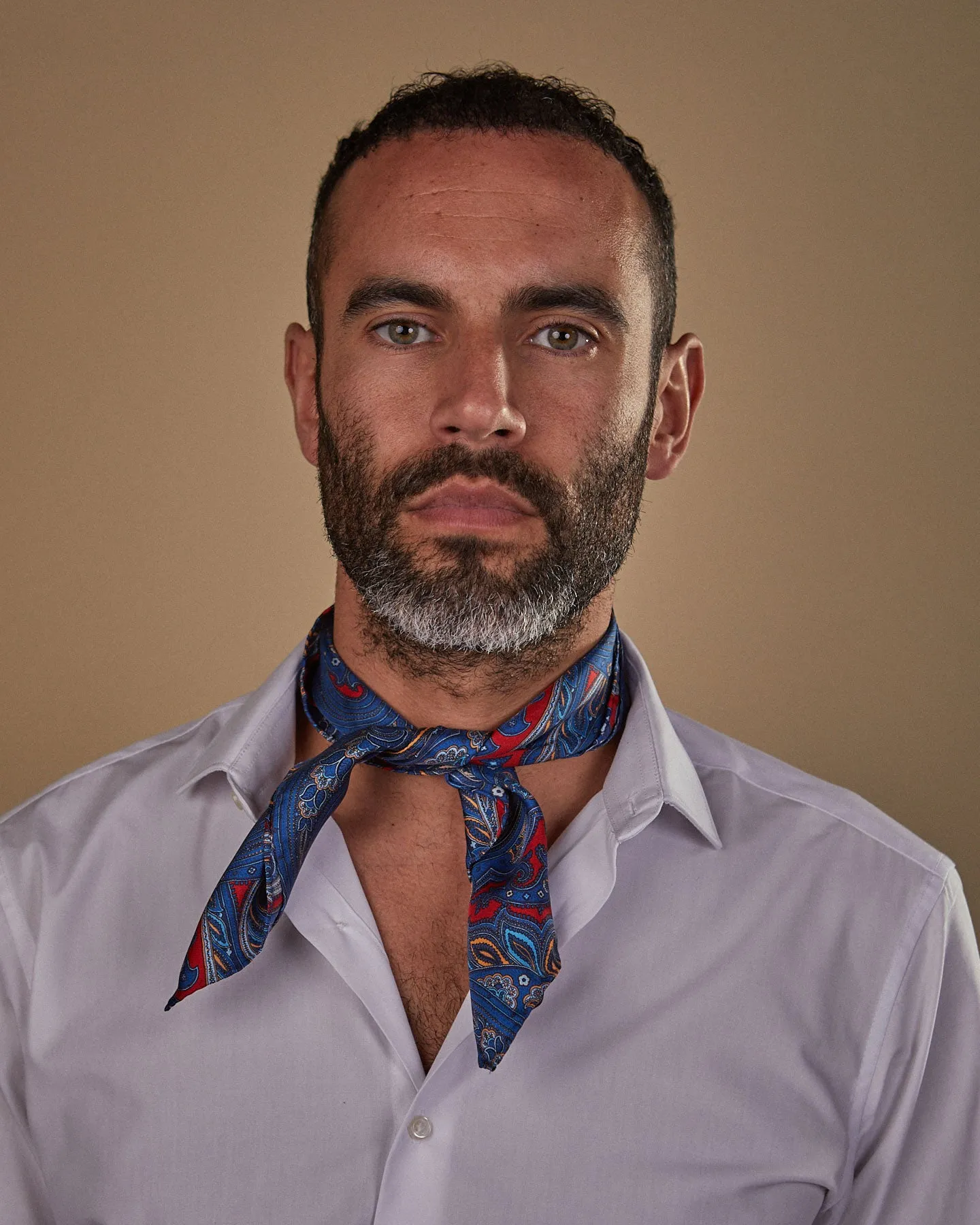 Silk Paisley Neckerchief - The Oxford