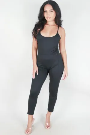 SLEEVELESS CATSUIT JUMPSUIT