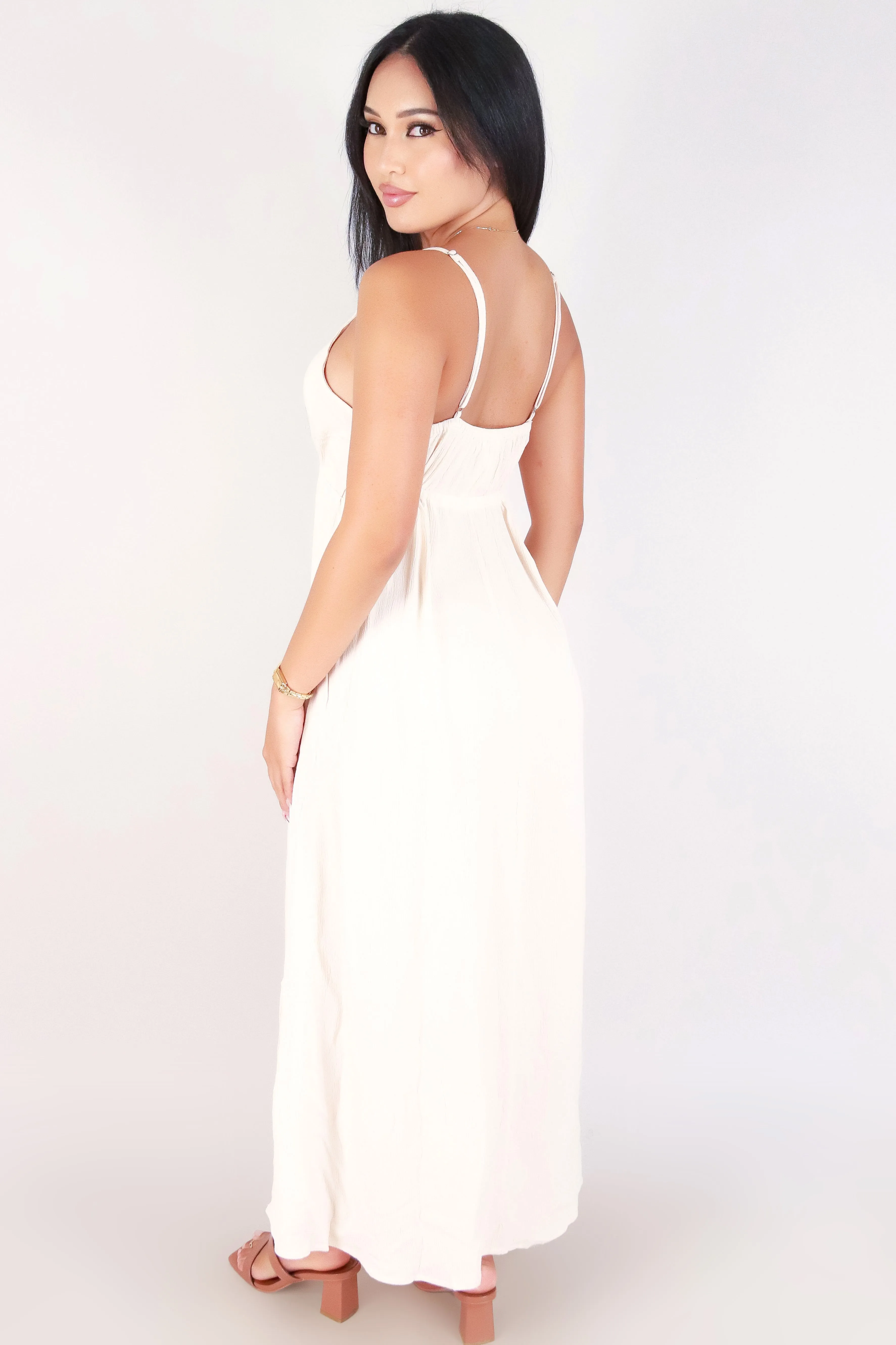SLEEVELESS MAXI DRESS