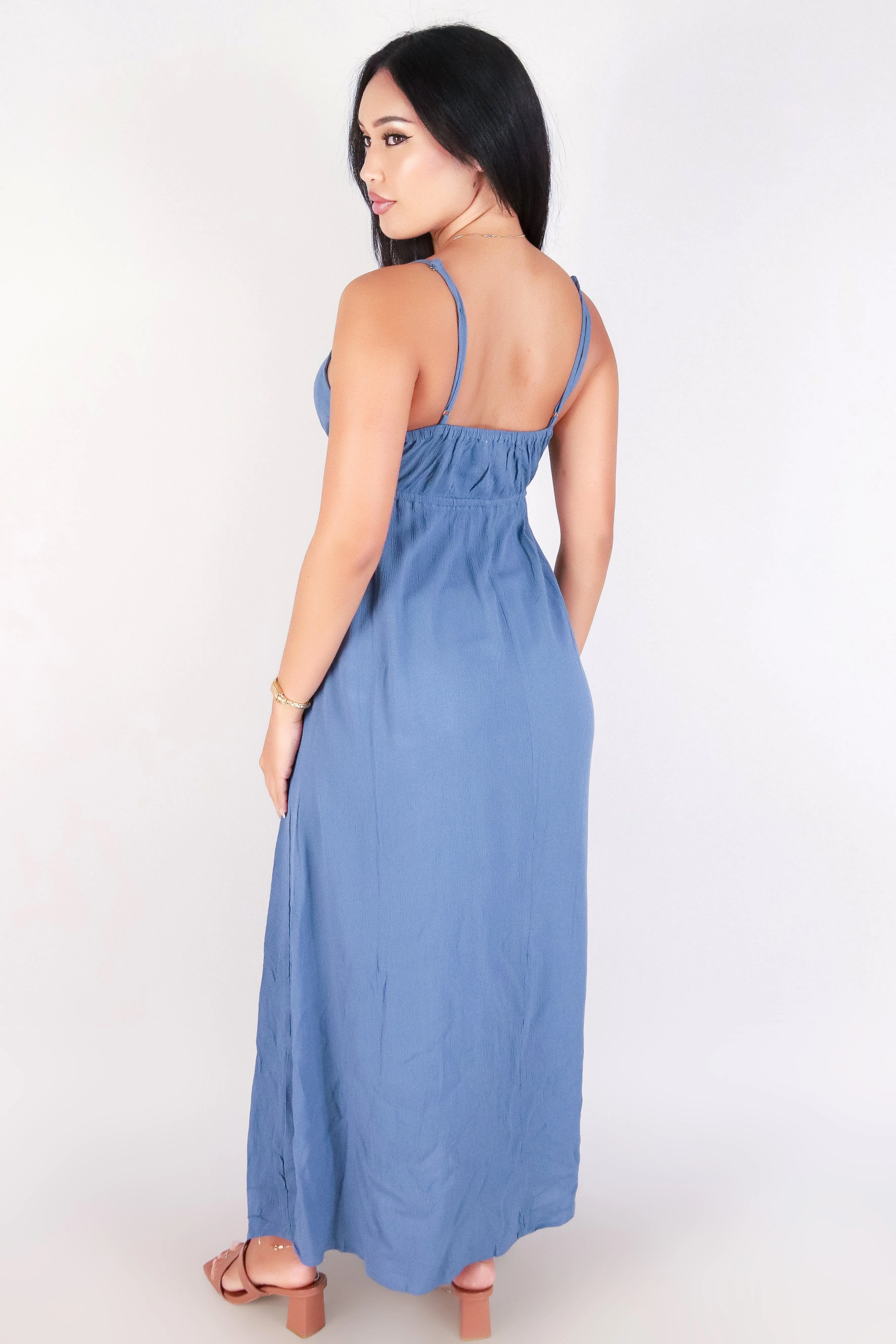 SLEEVELESS MAXI DRESS