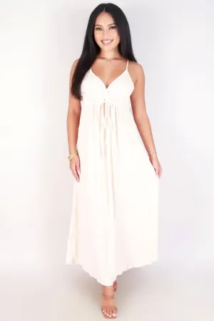 SLEEVELESS MAXI DRESS
