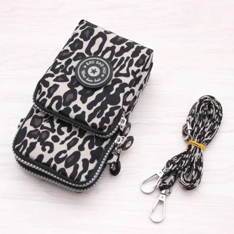 Small Shoulder Bags Nylon Women Mobile Phone Bags Mini Female Messenger Purse Lady Wallet New 2024 Female CrossBody Bag