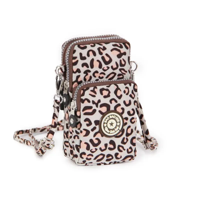Small Shoulder Bags Nylon Women Mobile Phone Bags Mini Female Messenger Purse Lady Wallet New 2024 Female CrossBody Bag