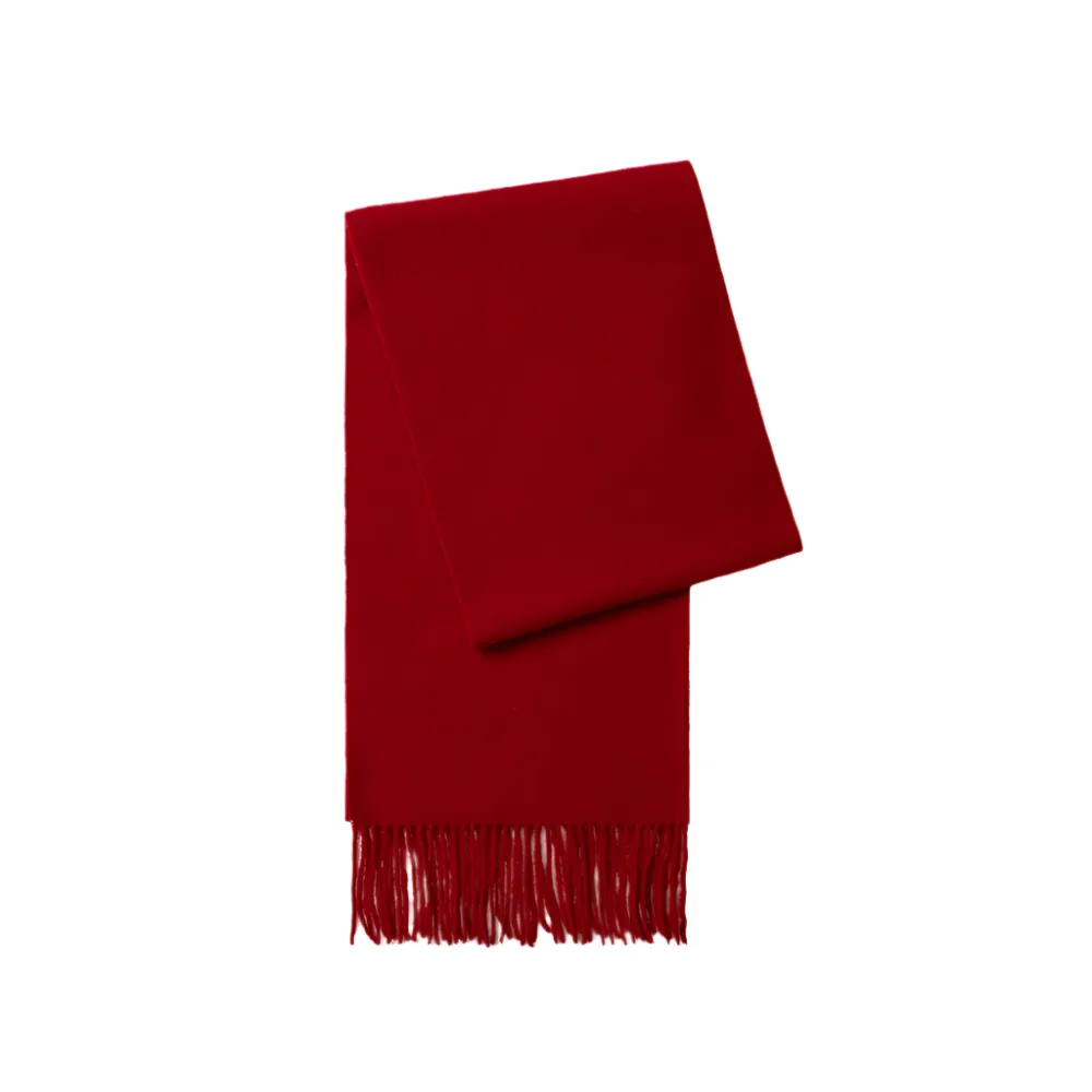 Solid Color Thick Wool Scarf