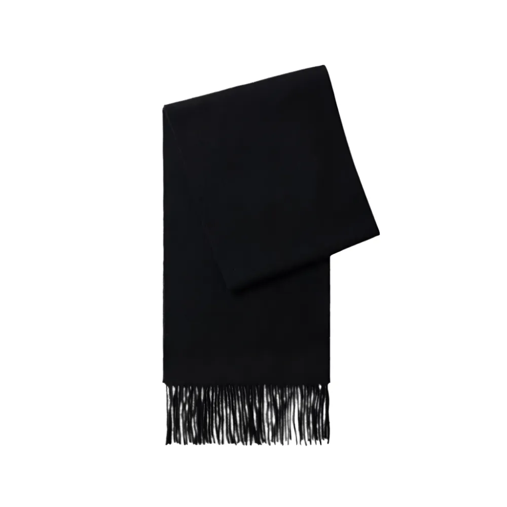 Solid Color Thick Wool Scarf
