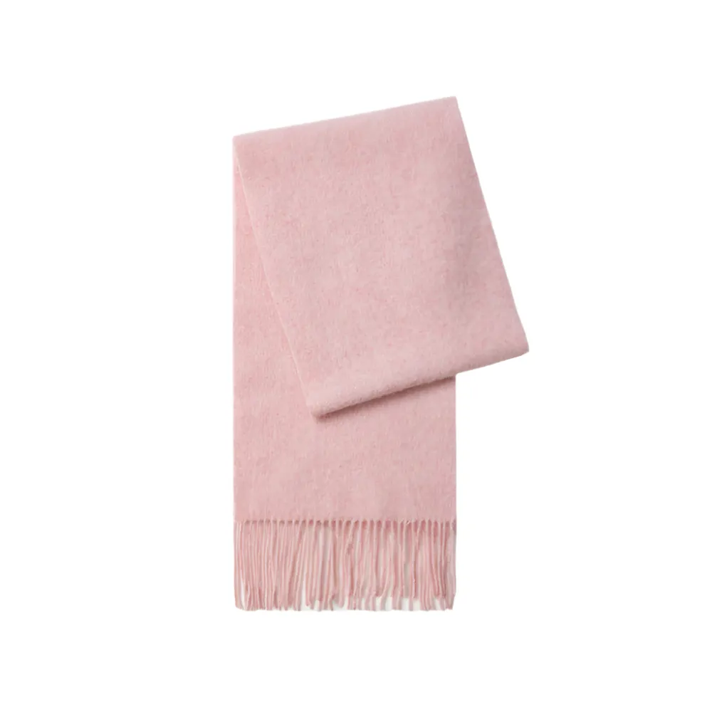 Solid Color Thick Wool Scarf