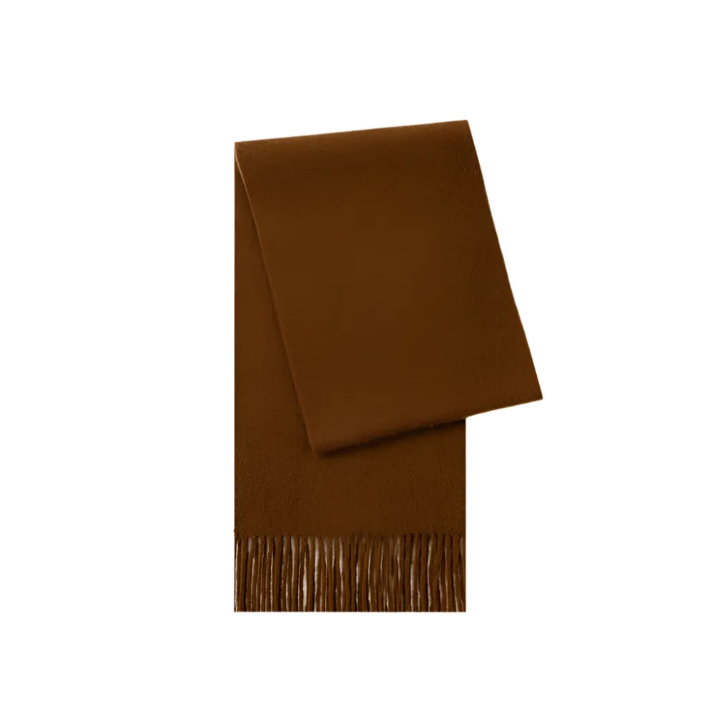 Solid Color Thick Wool Scarf