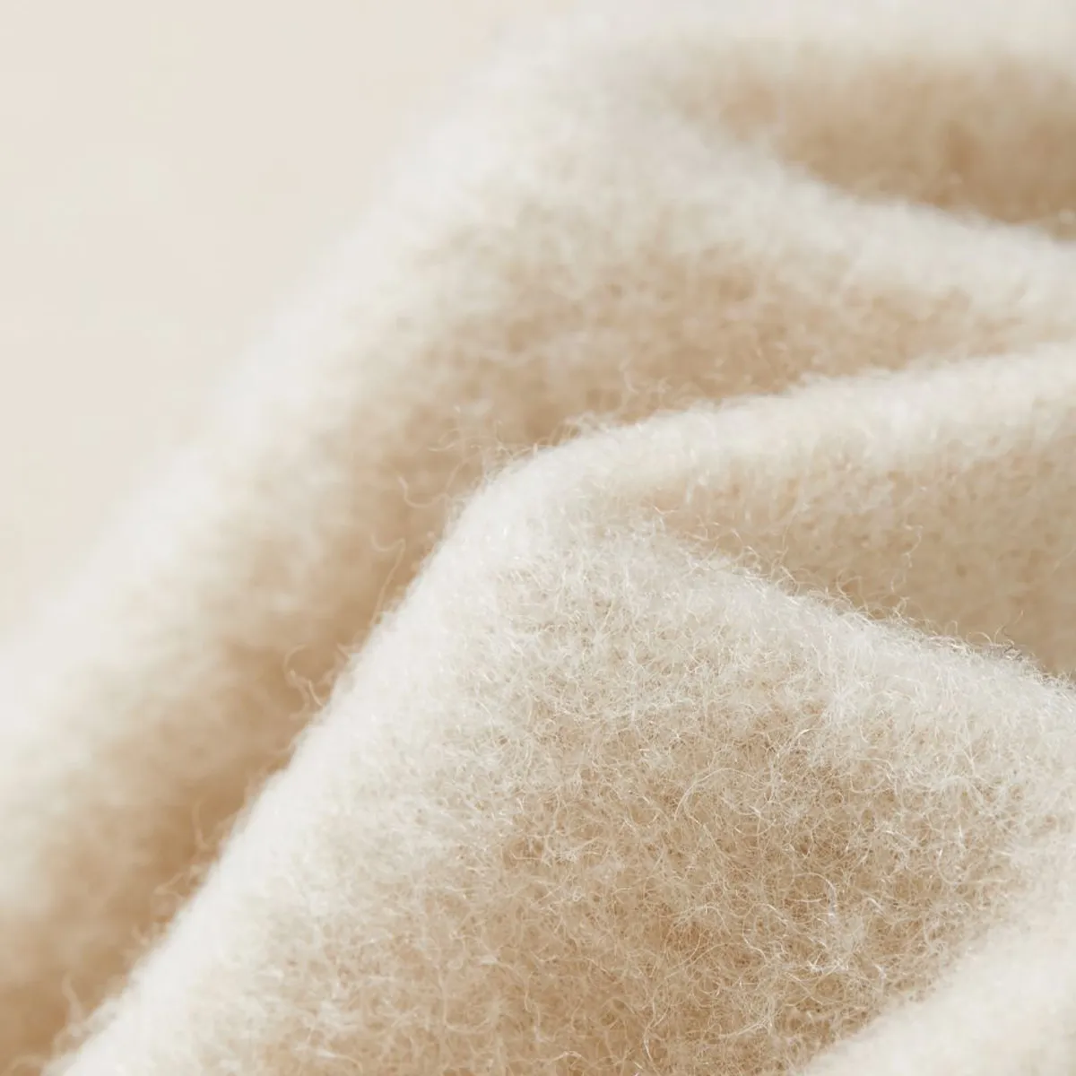 Solid Color Thick Wool Scarf