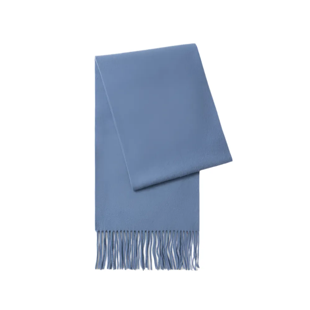 Solid Color Thick Wool Scarf