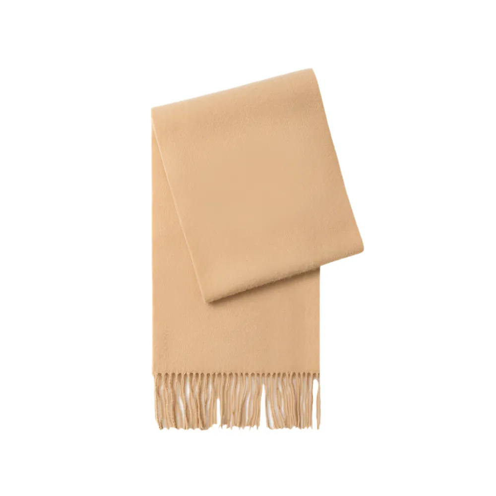 Solid Color Thick Wool Scarf