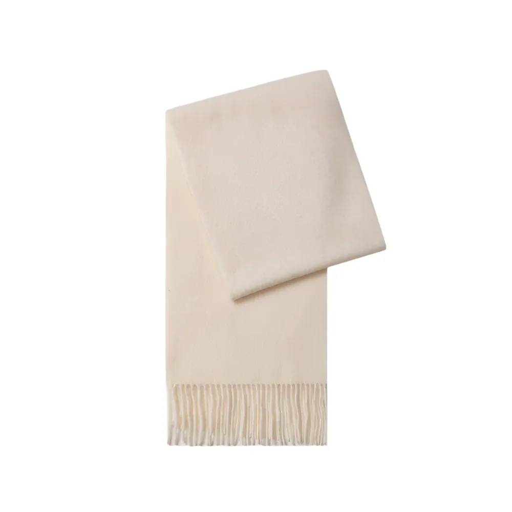 Solid Color Thick Wool Scarf