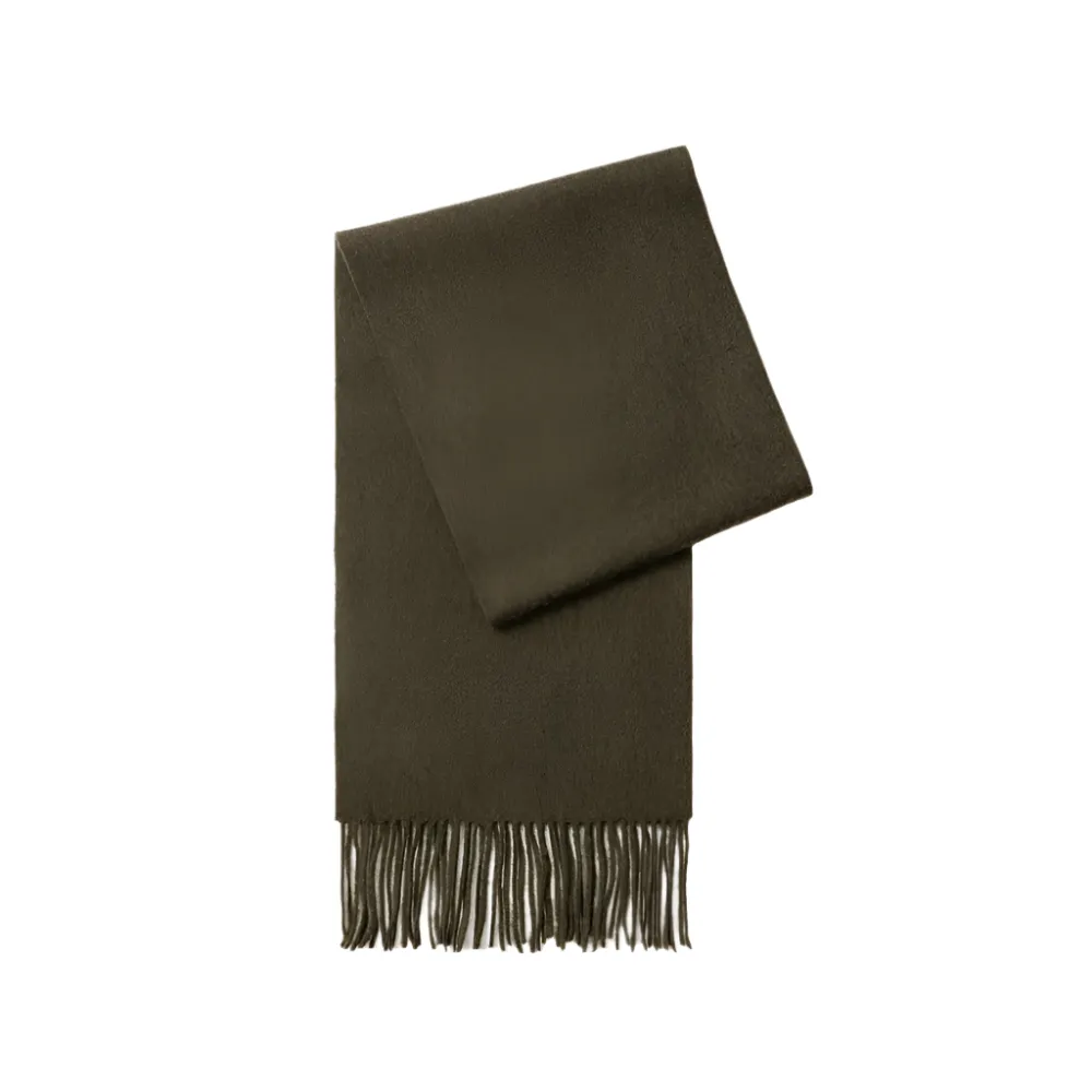 Solid Color Thick Wool Scarf