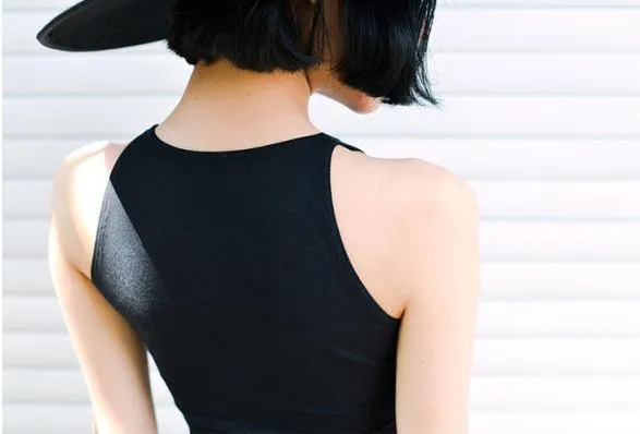 Solid Crop Tank Top