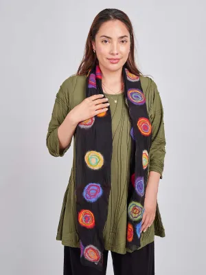 Spiral Wool Scarf