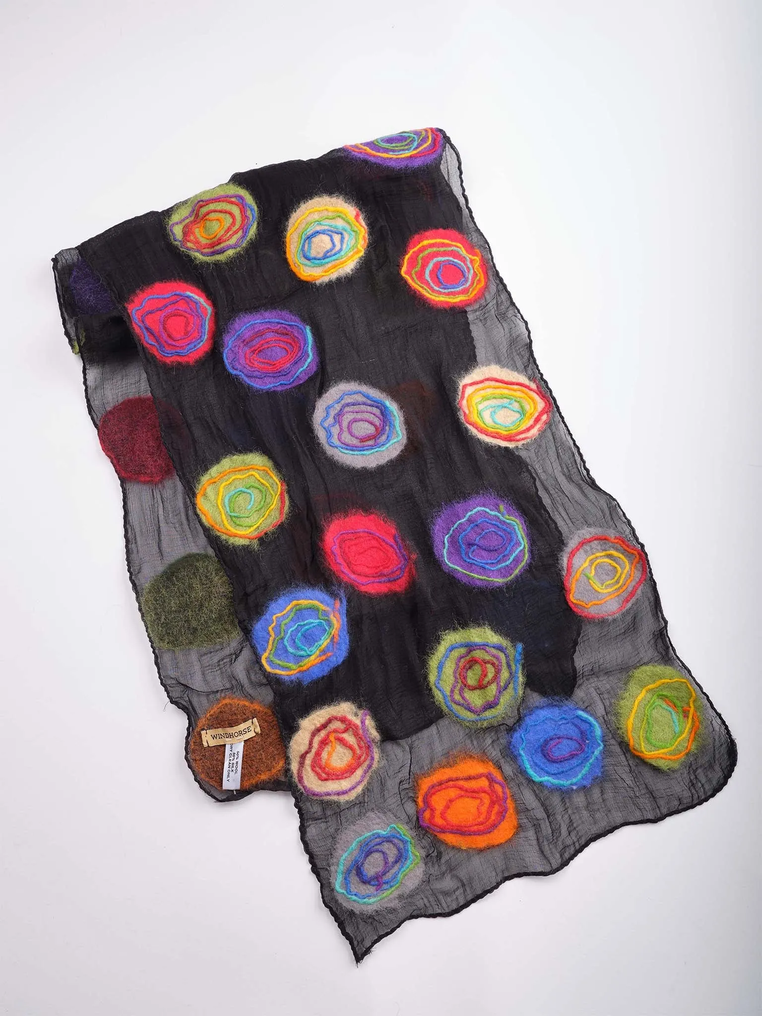 Spiral Wool Scarf