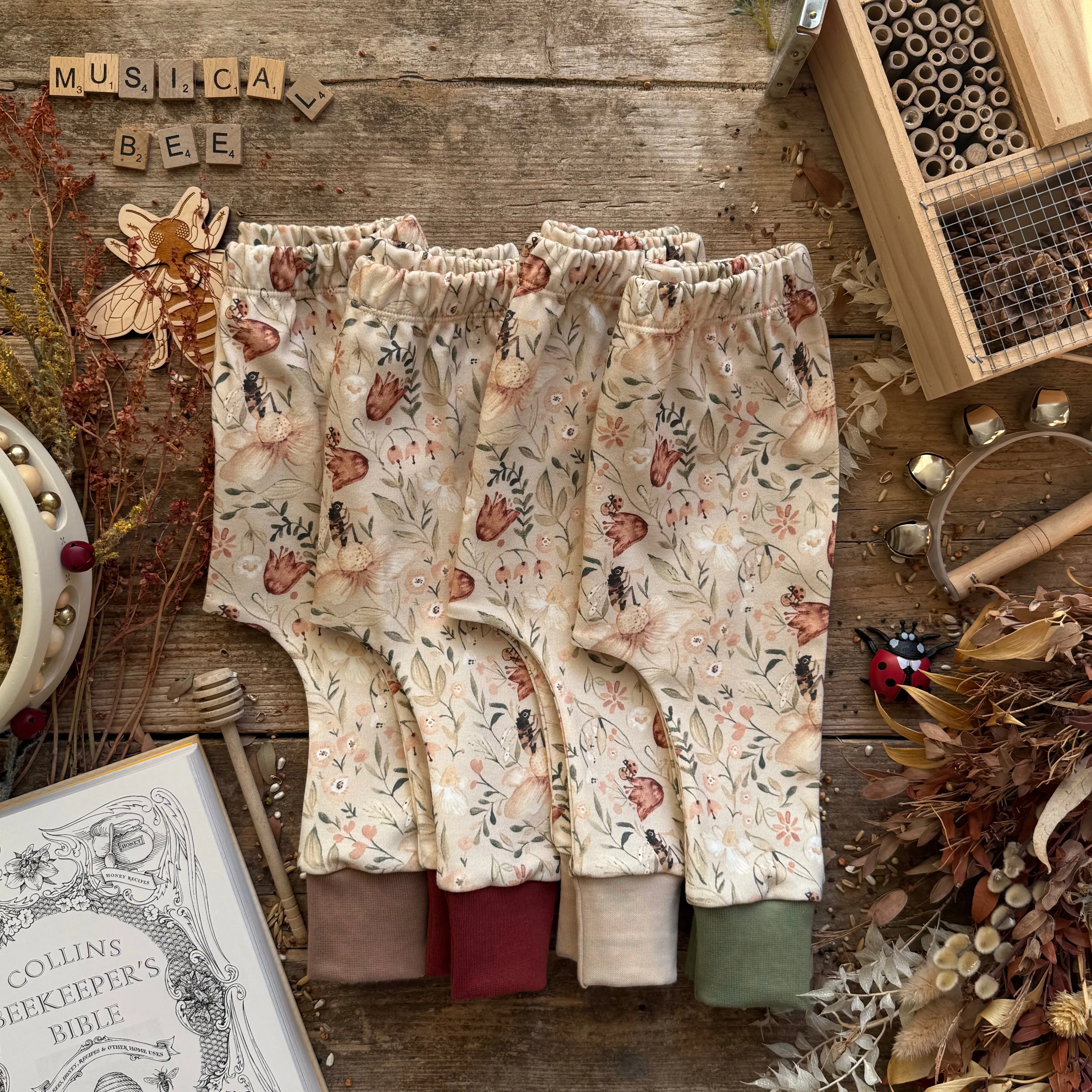 Spring Musical Bee Long Romper
