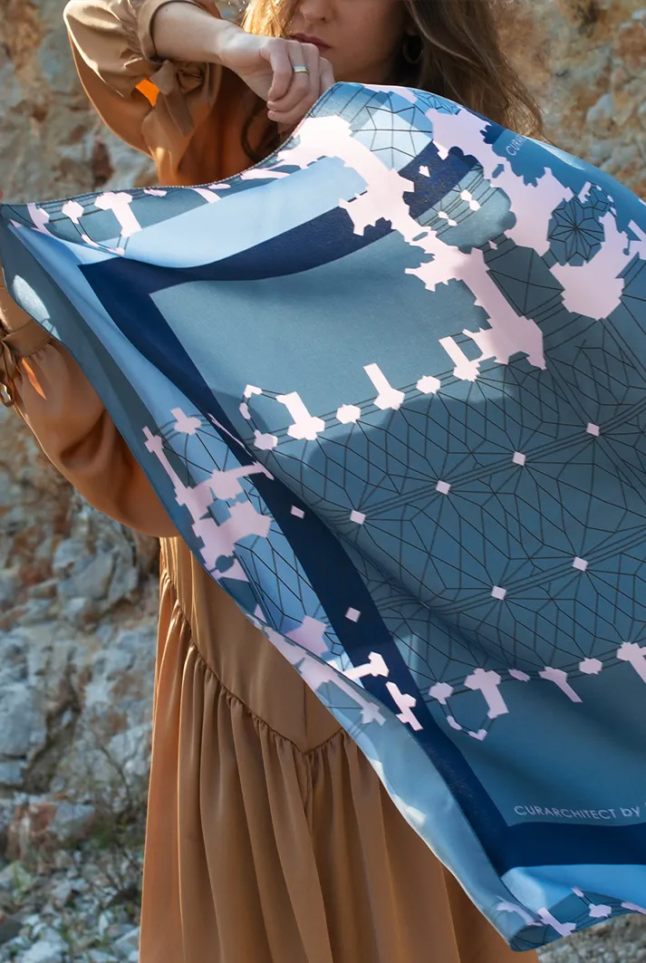 St Stephens Silk Scarf