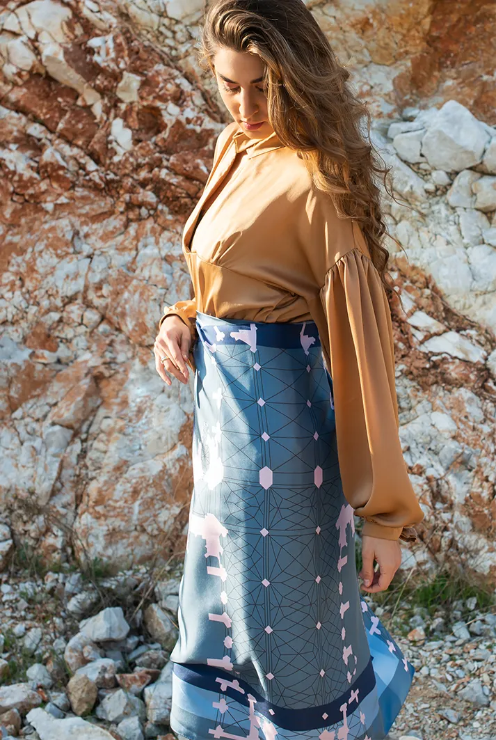 St Stephens Silk Scarf
