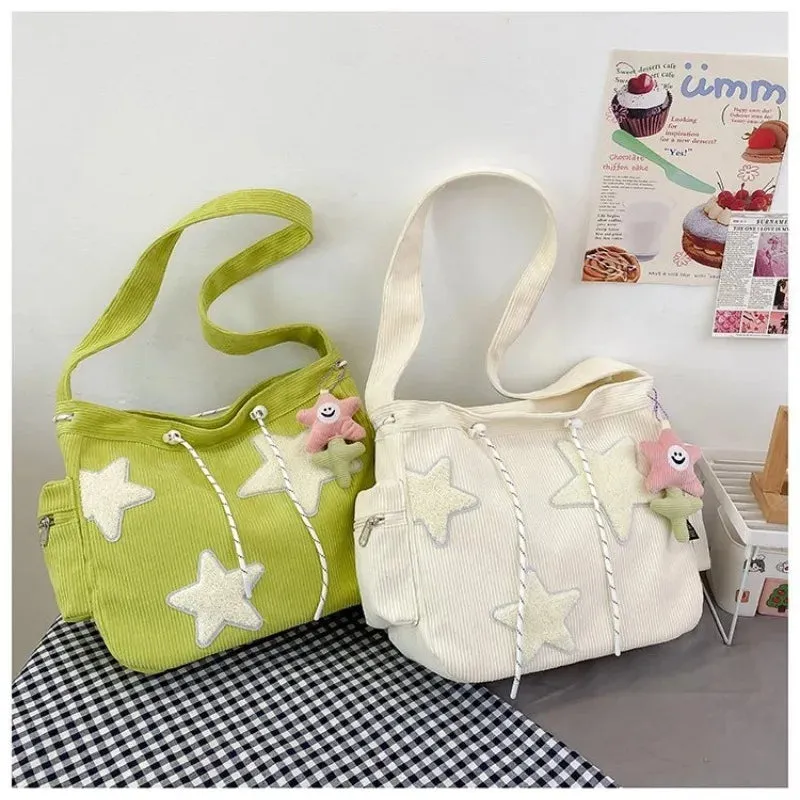 Star Niche Design Corduroy Crossbody