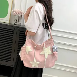 Star Niche Design Corduroy Crossbody