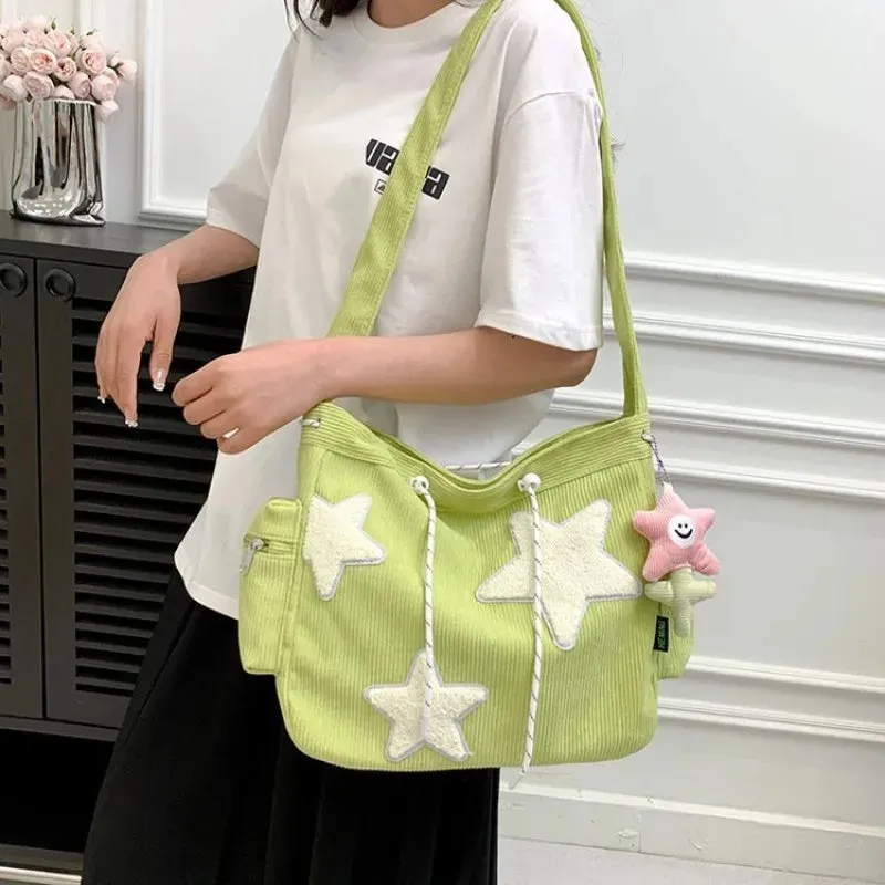 Star Niche Design Corduroy Crossbody