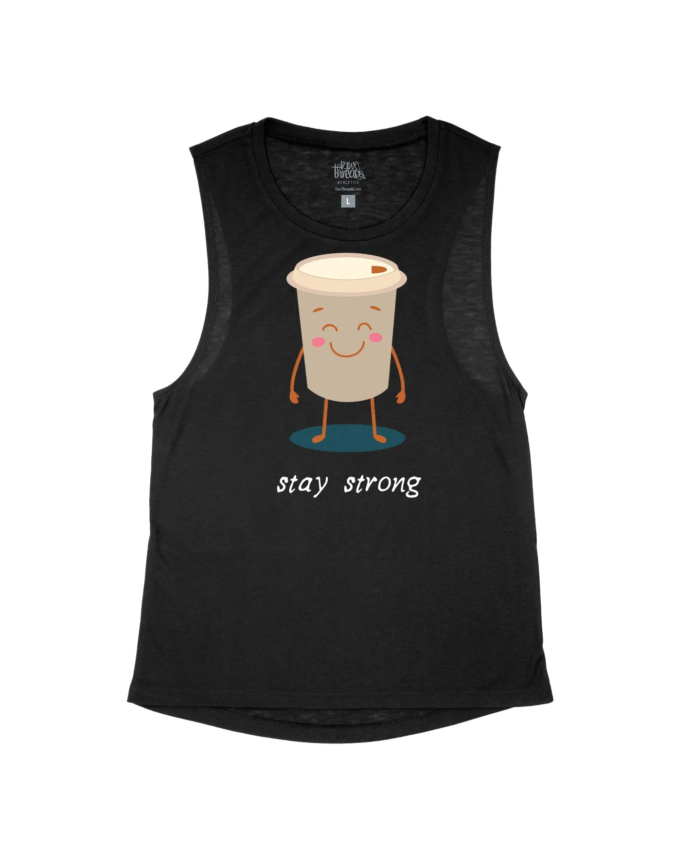 Stay Strong COFFEE Flowy Tank