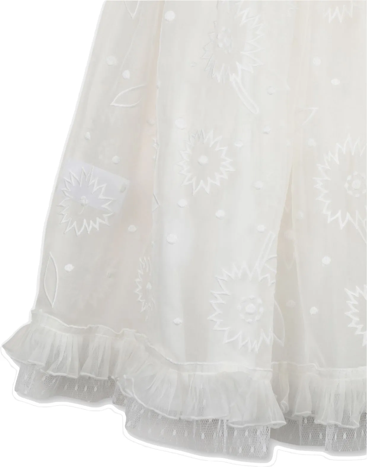 Stella McCartney Organza Flower Dress