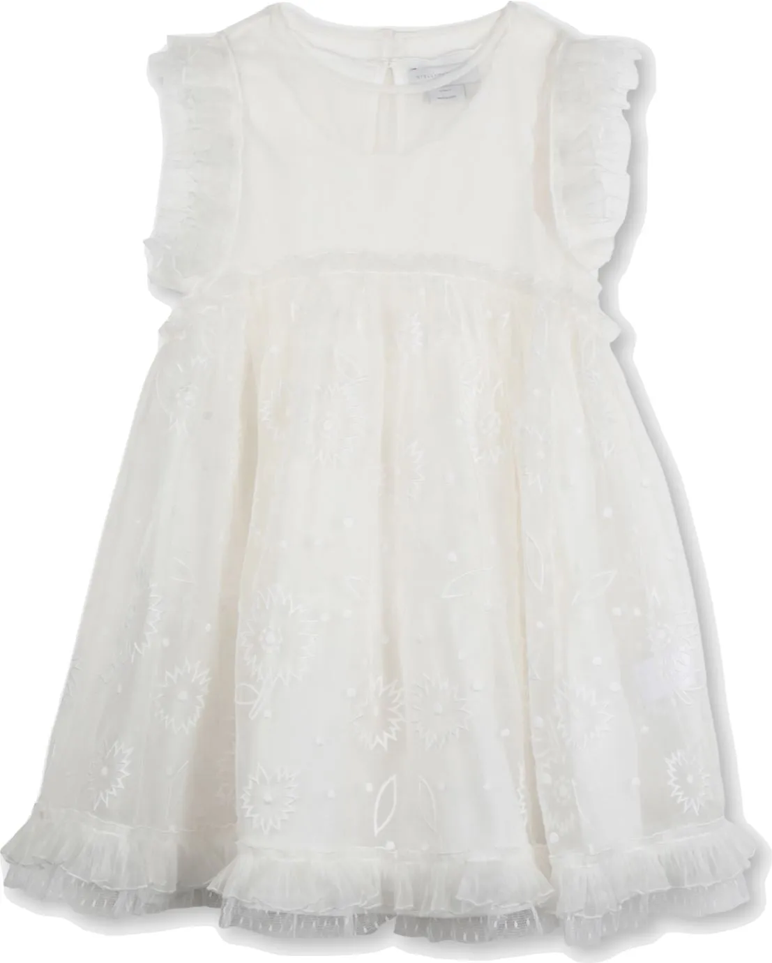 Stella McCartney Organza Flower Dress