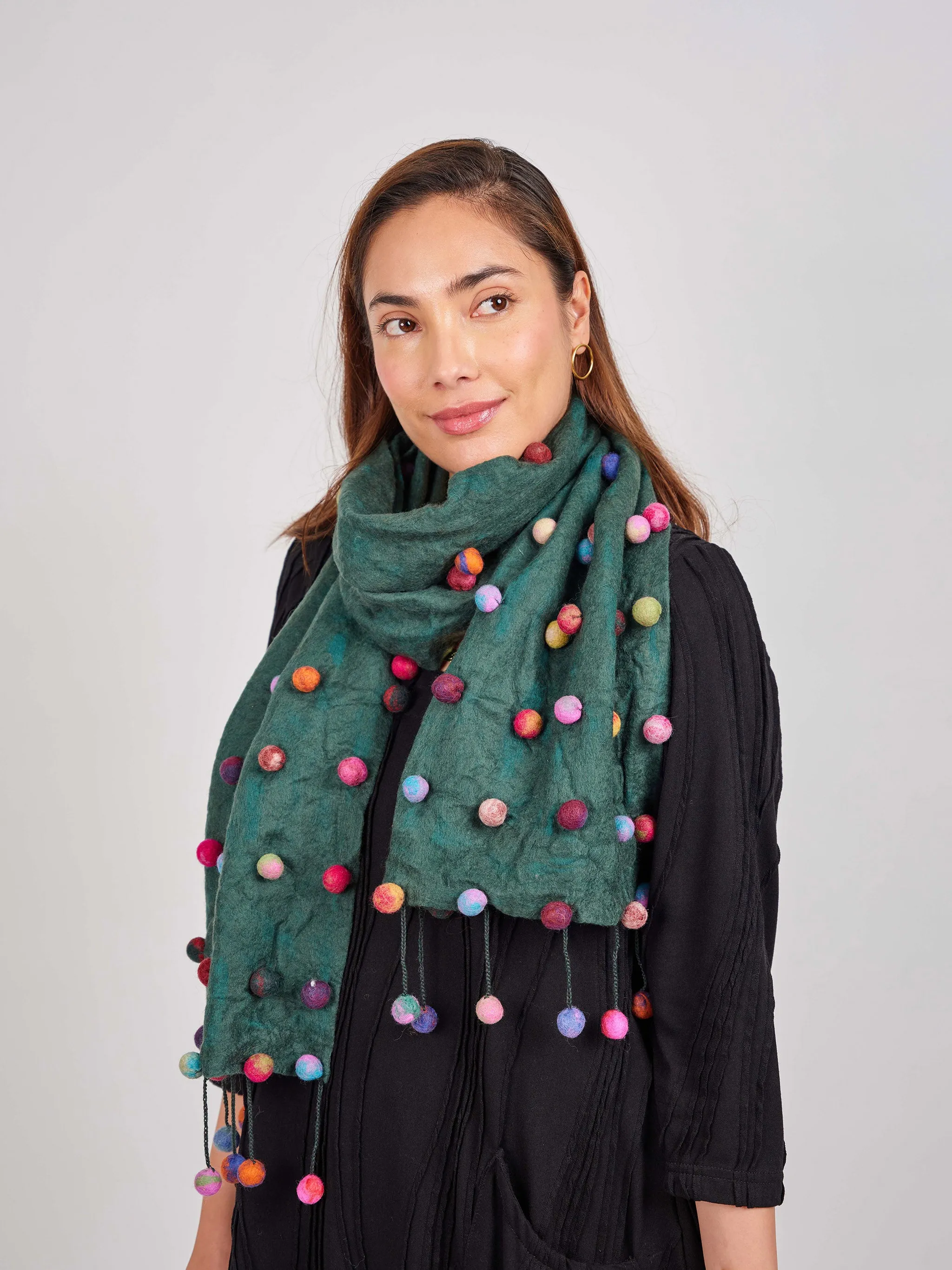 Sugar Dot Beanie Set.