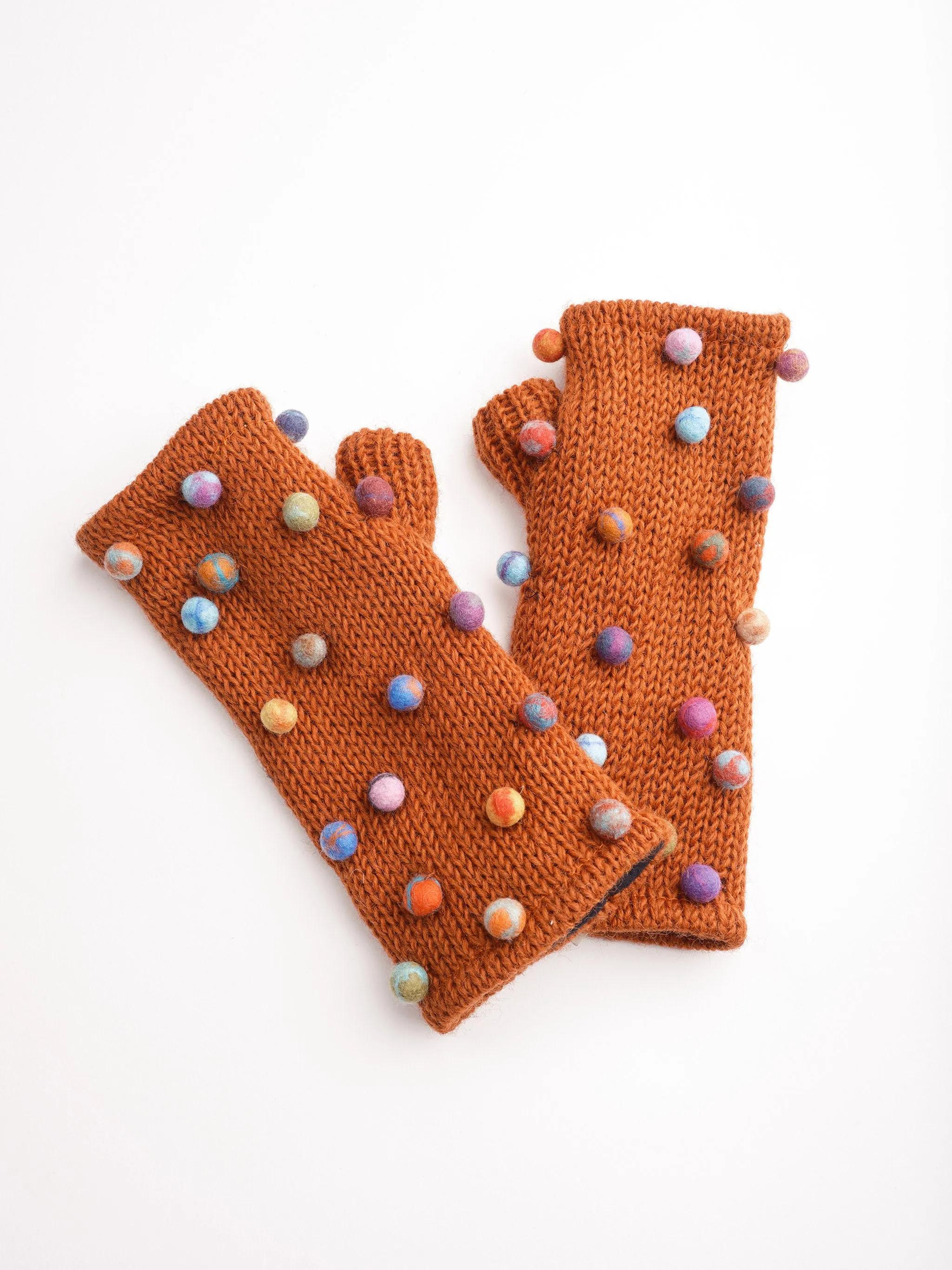 Sugar Dot Beanie Set.