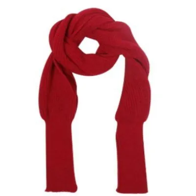 SupSindy European style Winter women long scarf with sleeves wool knitted scarves -Shawl High quality