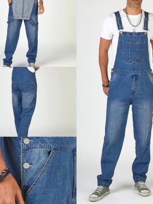 Suspender Denim Jumpsuit
