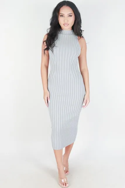 SWEATER KNIT MIDI DRESS