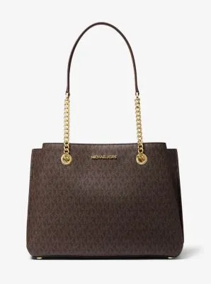Teagan Large Logo  Shoulder Bag | 56054