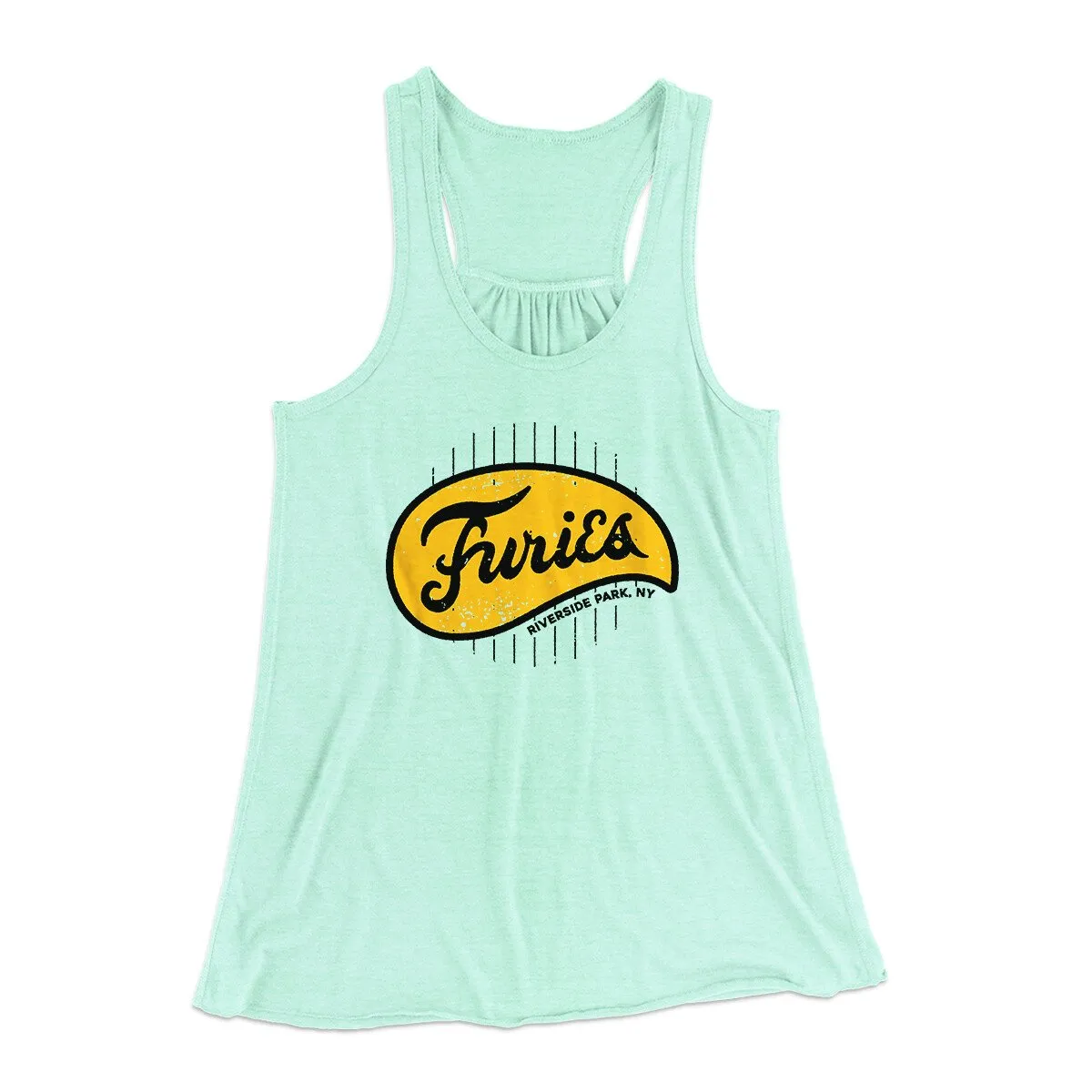 The Baseball Furies Women's Flowey Racerback Tank Top