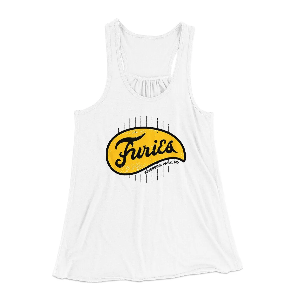 The Baseball Furies Women's Flowey Racerback Tank Top