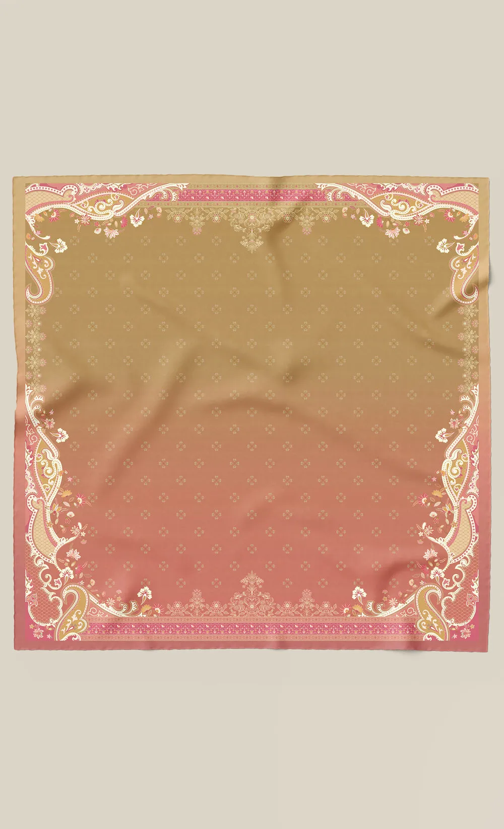 The Flourish dUCk Square Scarf in Wanderlust