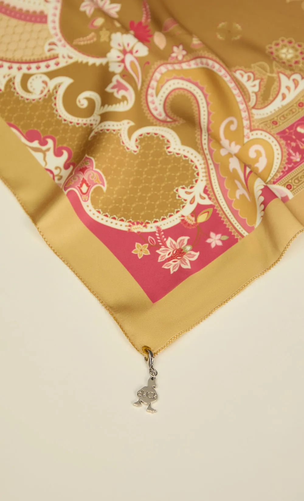 The Flourish dUCk Square Scarf in Wanderlust