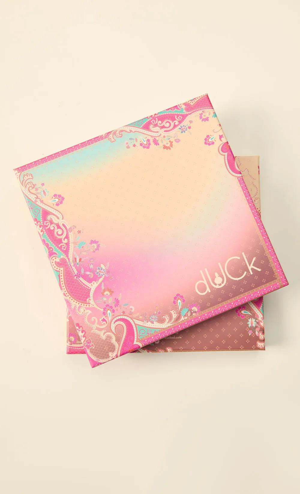 The Flourish dUCk Square Scarf in Wanderlust