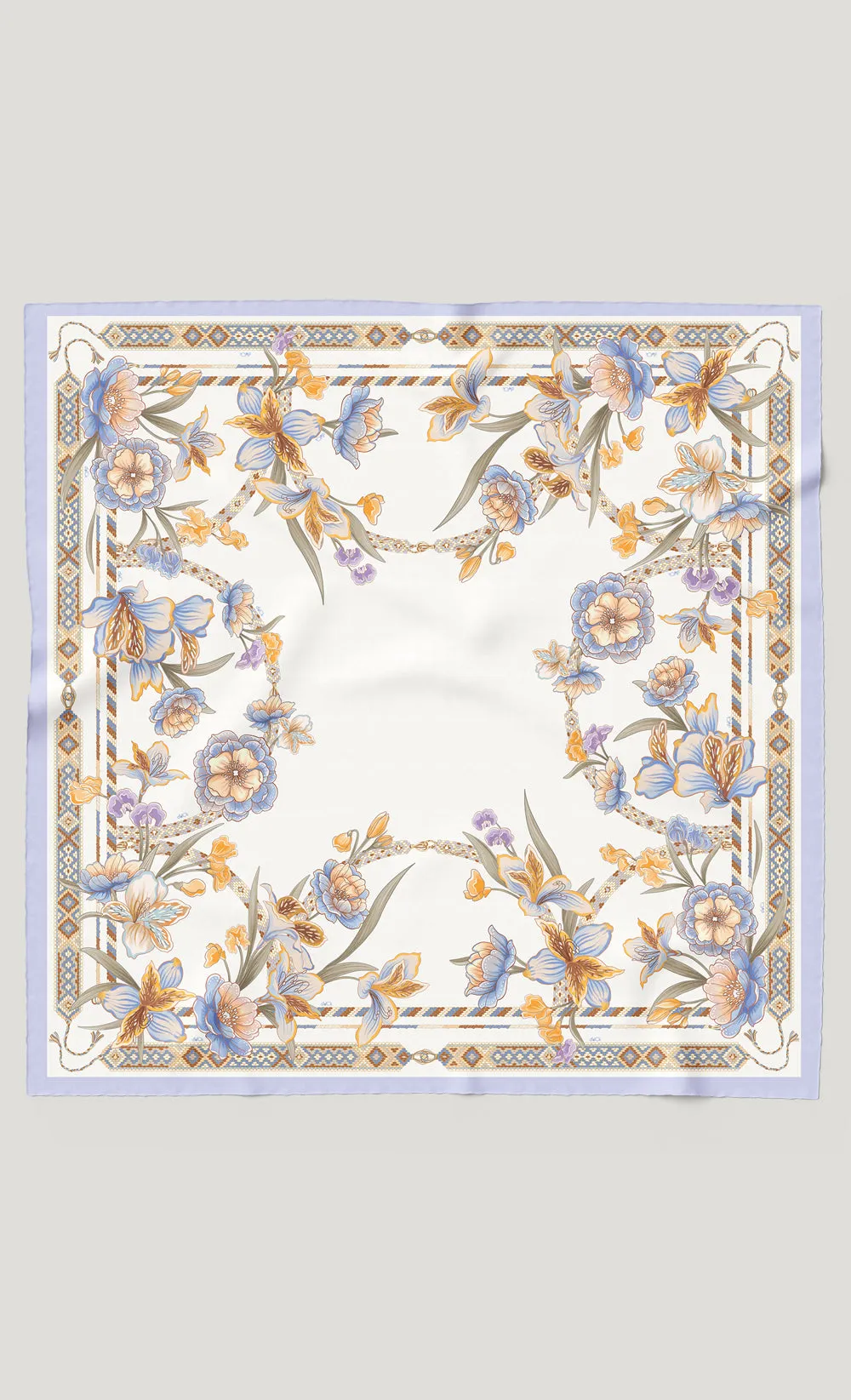 The Friendship dUCk Voile Square Scarf in Cherish