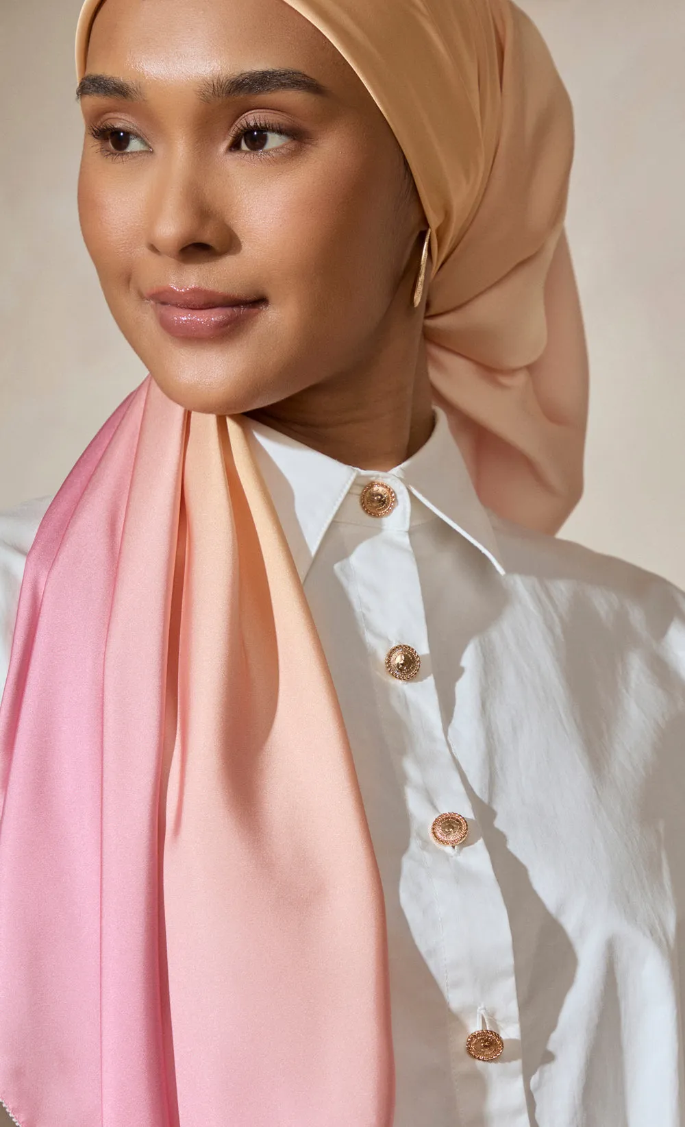 The Oops dUCk Square Scarf in Golden Hour