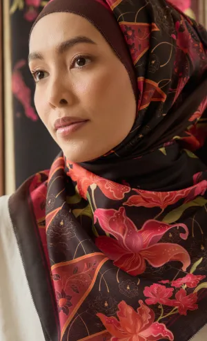 The Warisan dUCk Square Scarf in Sejahtera